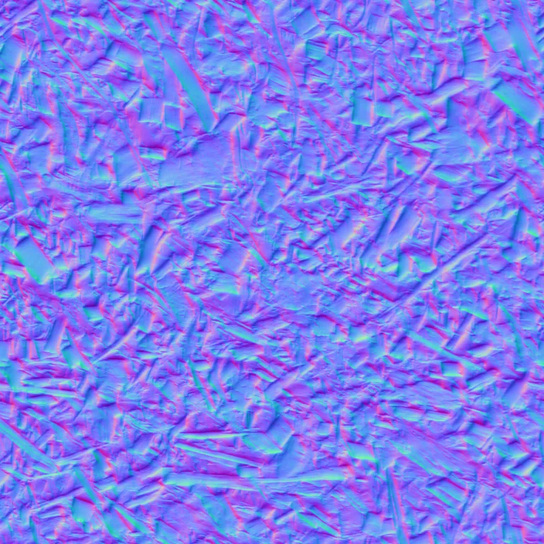 Normal Map for Ground Bark Chippings