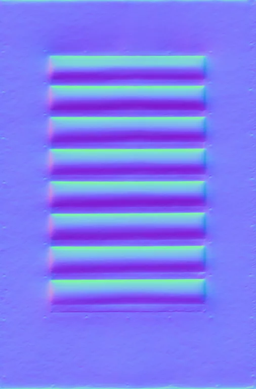 Normal Map for Grill Galvanised2