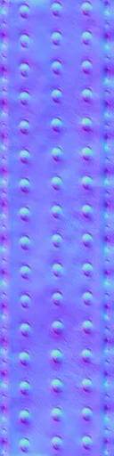 Normal Map for Dark Purple Leather Strap 5