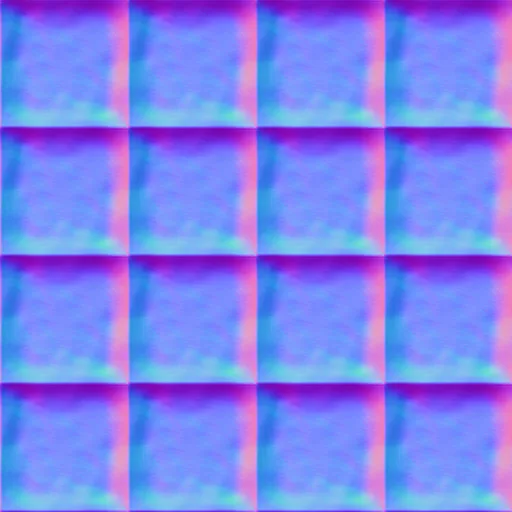 Normal Map for Bt Tile1 Blue2 By Linda Kellie
