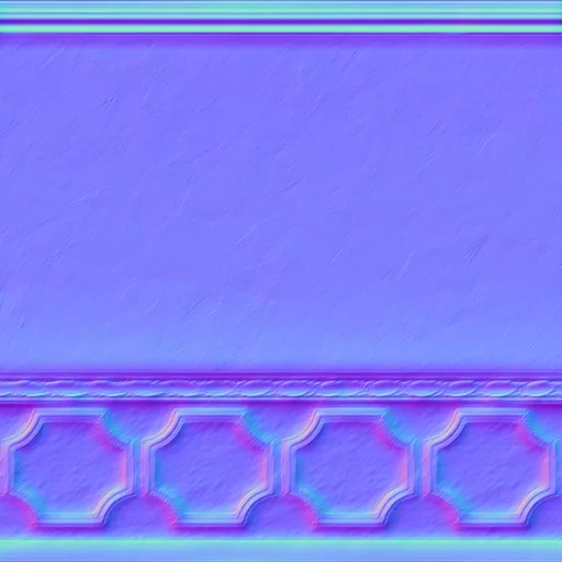 Normal Map for Wall Cream All