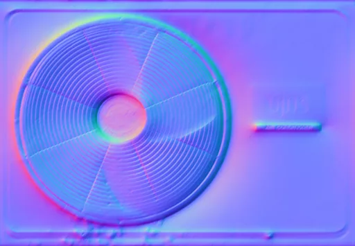 Normal Map for Vent Fan7