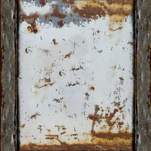 Dirty Rusted Metal Wall2 main texture preview