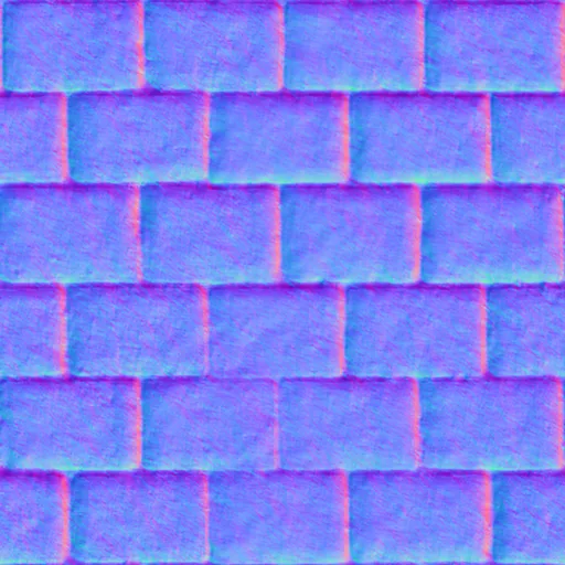 Normal Map for Ground Stone Gritty