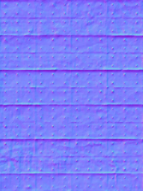 Normal Map for Concrete Blockwall