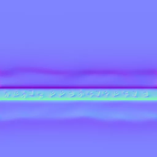 Normal Map for Jacey Snowman Tophat Texture
