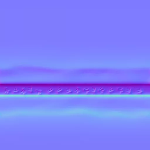 Normal Map for Jacey Snowman Tophat Texture