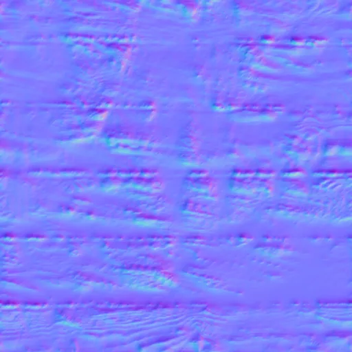 Normal Map for Dark Oily Wood