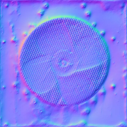 Normal Map for Vent Fan2