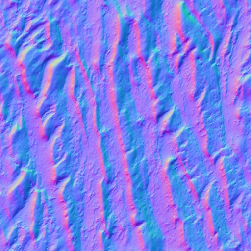Normal Map for Bark052