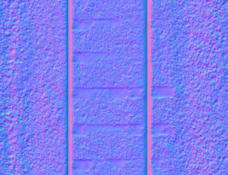 Normal Map for Train Track3