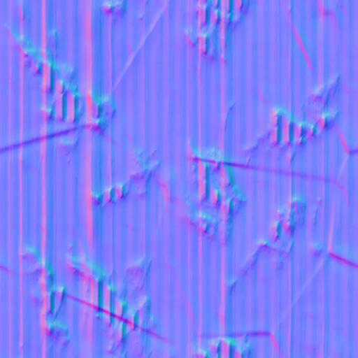 Normal Map for Box Cardboard