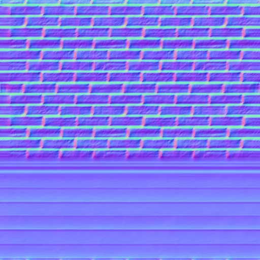 Normal Map for Jacey Elegant Bricks With Siding