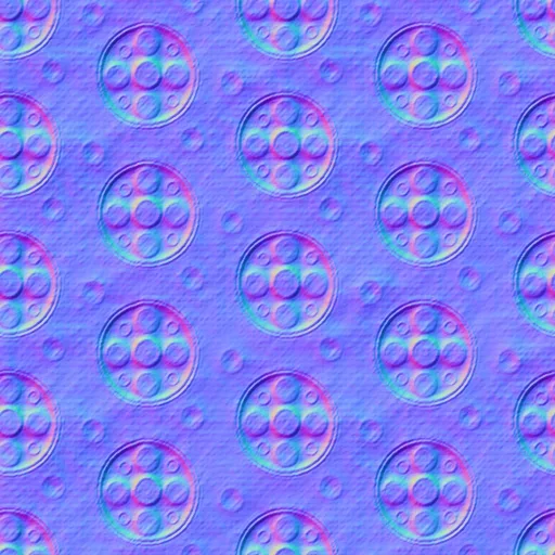 Normal Map for 250 Cercles