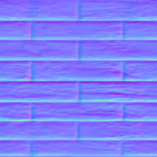 Normal Map for Bt Wood Floor 8 Seamless Planks By Linda Kellie