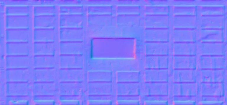 Normal Map for Dumper Side Brown