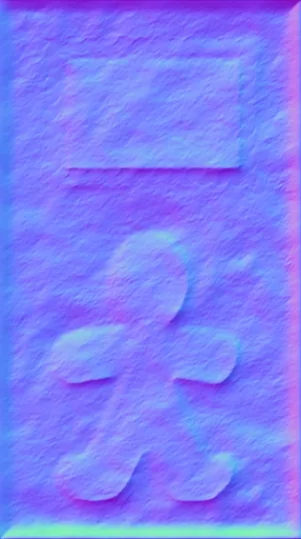 Normal Map for Jacey Gingerbread Door2