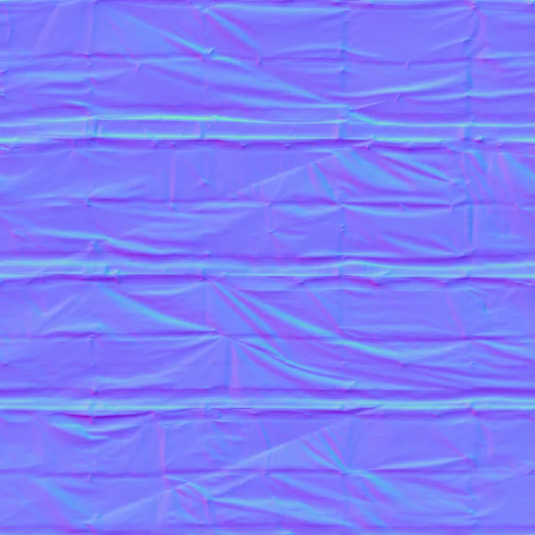 Normal Map for Construction Plastic Cover