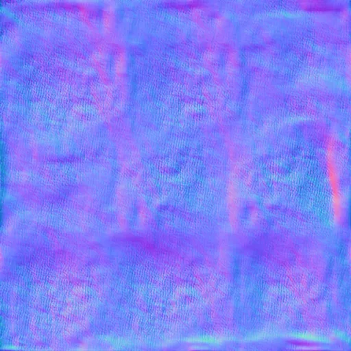 Normal Map for Dark Red Plain Leather