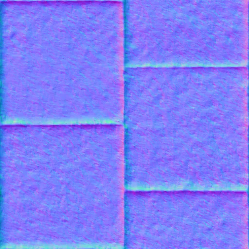 Normal Map for Ground Pavement Square2