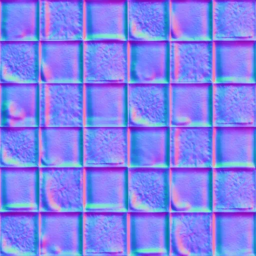 Normal Map for Zadaroo Tile Green