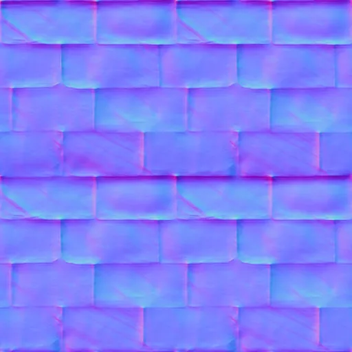 Normal Map for 32 Fine Bleu