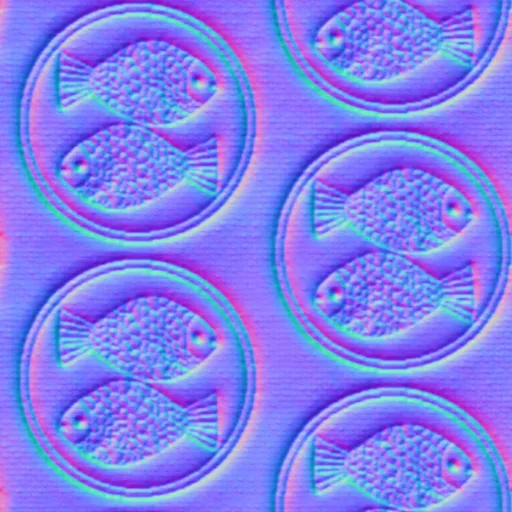 Normal Map for 079Tissu