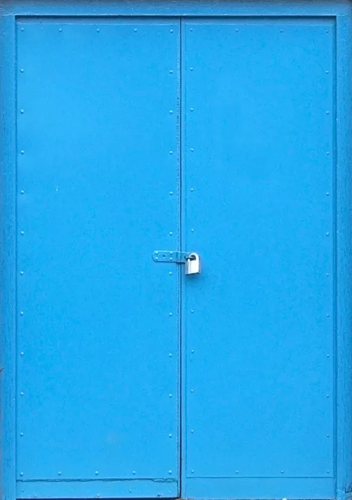 Doors Secure Blue main texture preview