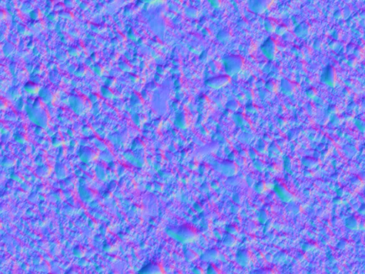 Normal Map for Ground Rubble