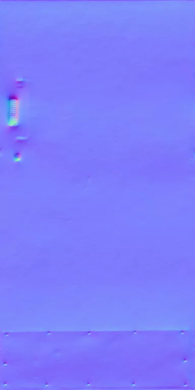 Normal Map for Door Steel Brown