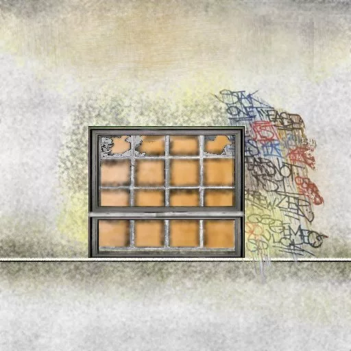 Dirty Wall9 With Window Broken main texture preview