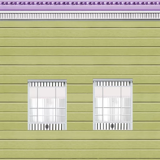 Painted Lady House Siding 1 With Closed Windows main texture preview