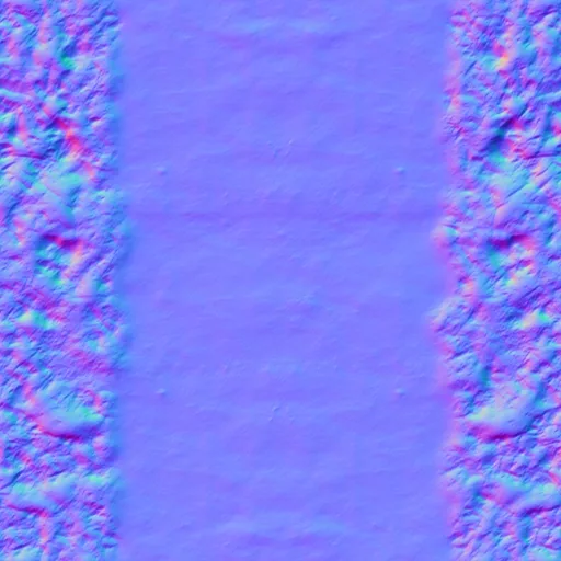 Normal Map for Zadaroo Cement Grass Edge Bothsides