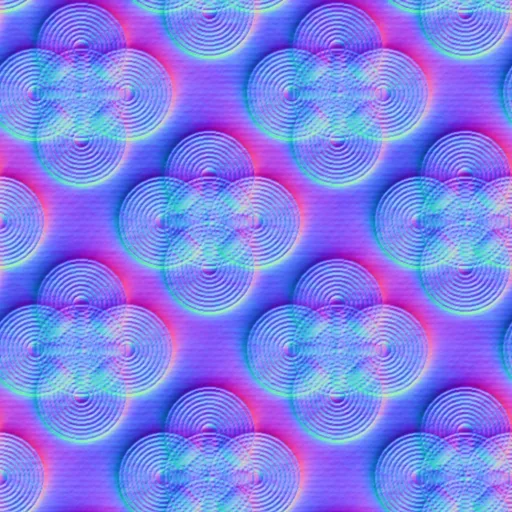 Normal Map for 257 Cercles