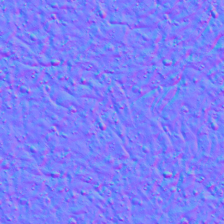 Normal Map for Cc0 Mossy Mud