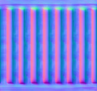 Normal Map for Autumn House Rail