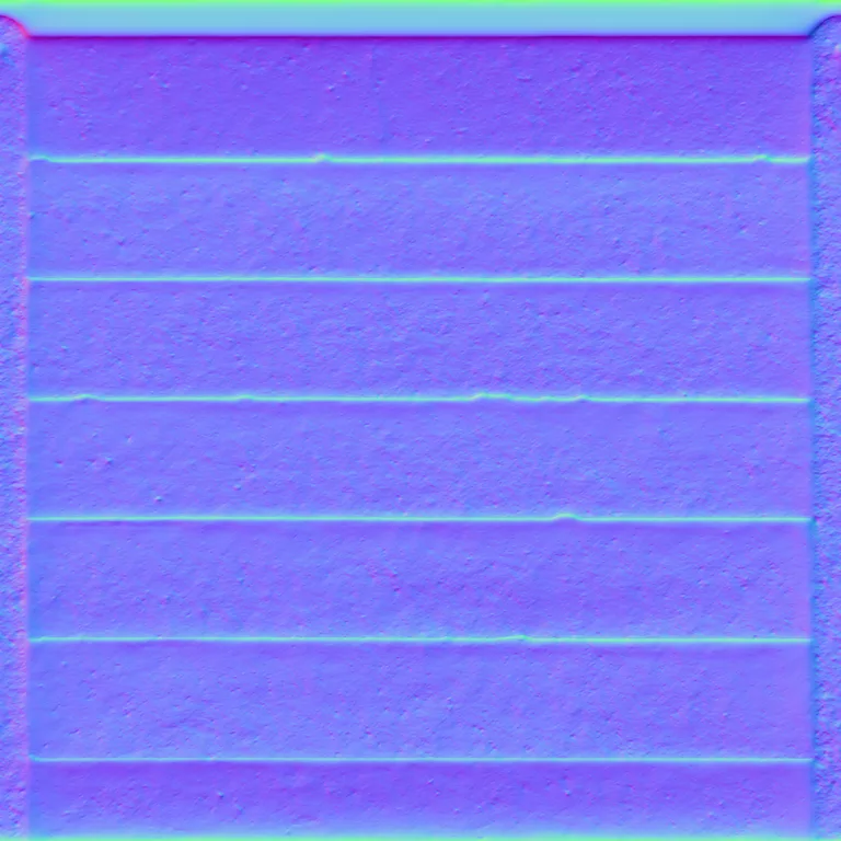 Normal Map for Wall Barrier Conc Slabs