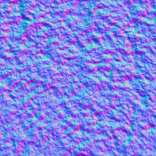 Normal Map for Moss Texture 1600X1600 001