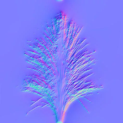 Normal Map for Long Grass01