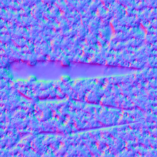 Normal Map for Blue Sequins