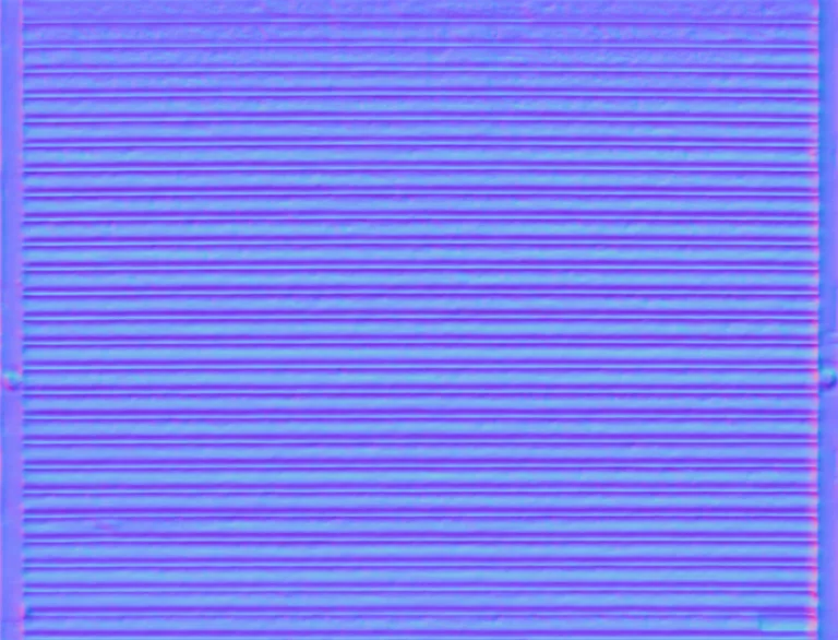 Normal Map for Metal Shutters