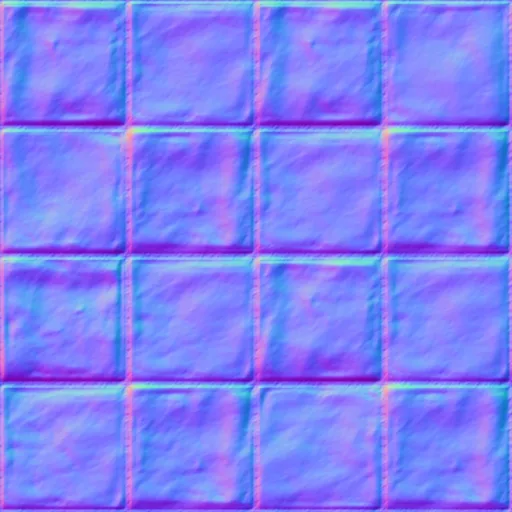 Normal Map for 065 Bosquet Bleuc