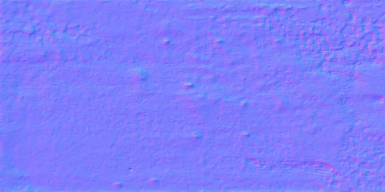 Normal Map for Metal Sheet Rusty3