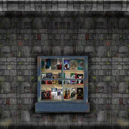 Dirty3 Wall2 With Store Window5 main texture preview