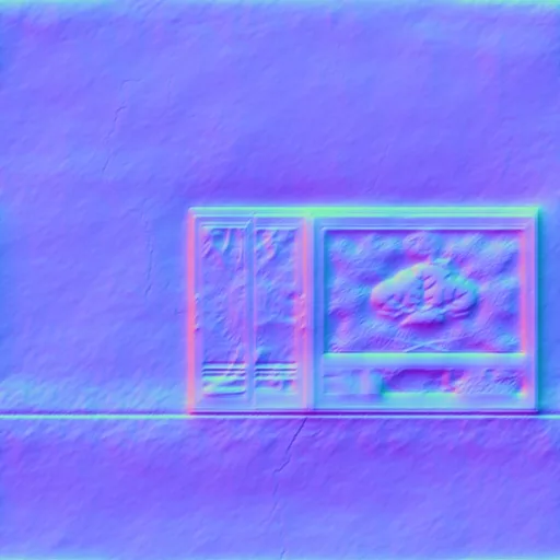 Dirty Wall1 With Windows Asian main texture preview