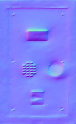 Normal Map for Door Security Entry