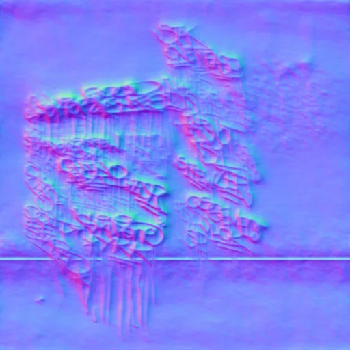 Normal Map for Dirty Wall 8