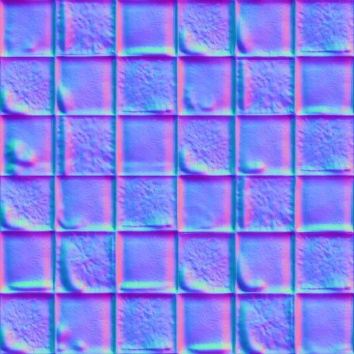 Normal Map for Zadaroo Tile Silver