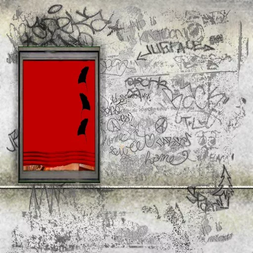Dirty Wall6 With Window Single main texture preview