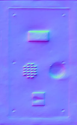 Normal Map for Door Security Entry